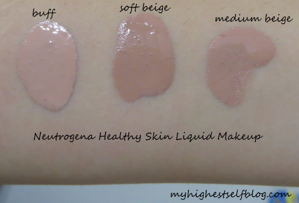 neutrogena healthy skin foundation coverage