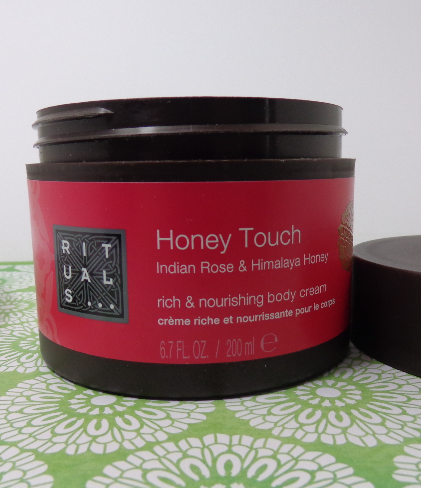 rituals honey touch body cream