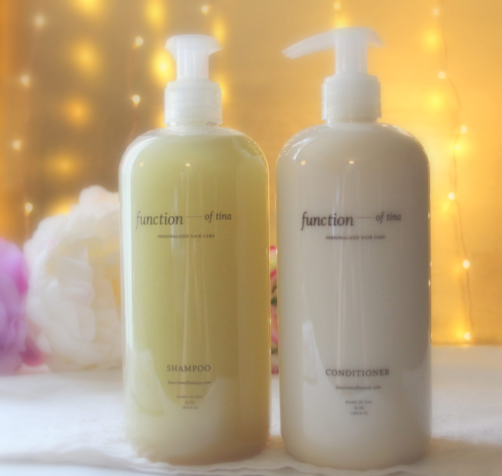 Function of Beauty Personalized Shampoo and Conditioner My Highest Self