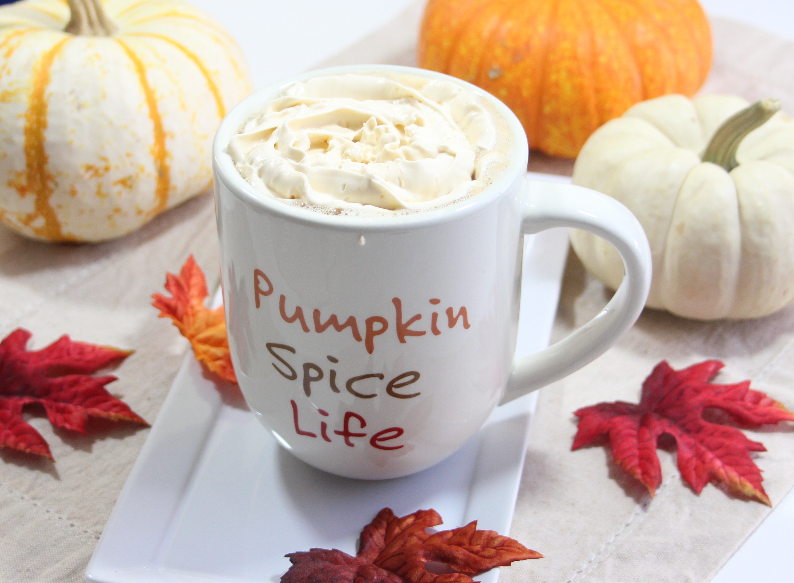 Pumpkin Spice Latte At Home 