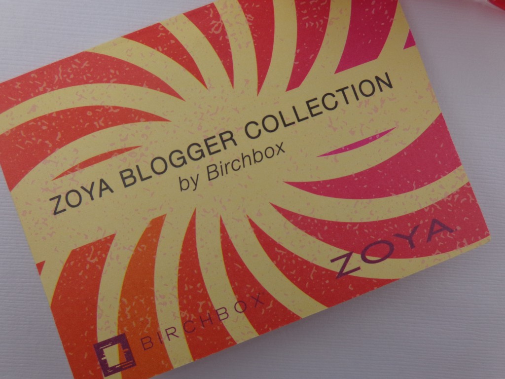 Oh-So-Pretty for Summer:  Zoya Blogger Collection by Birchbox