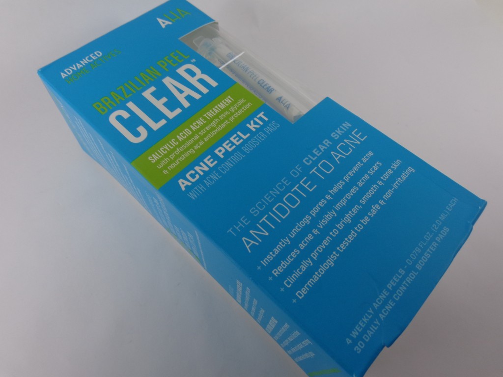 Review:  Brazilian Peel Clear Acne Peel Kit