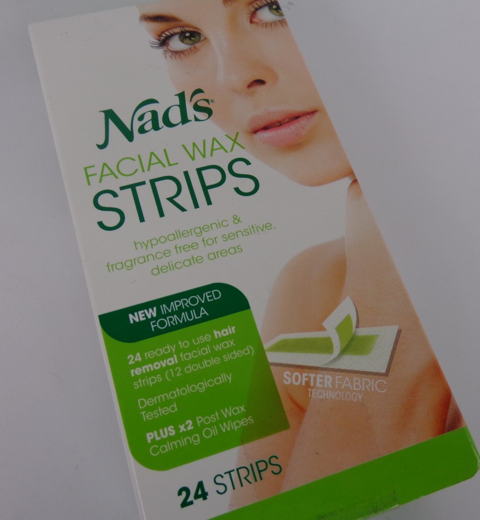 Review:  Nad’s Facial Wax Strips