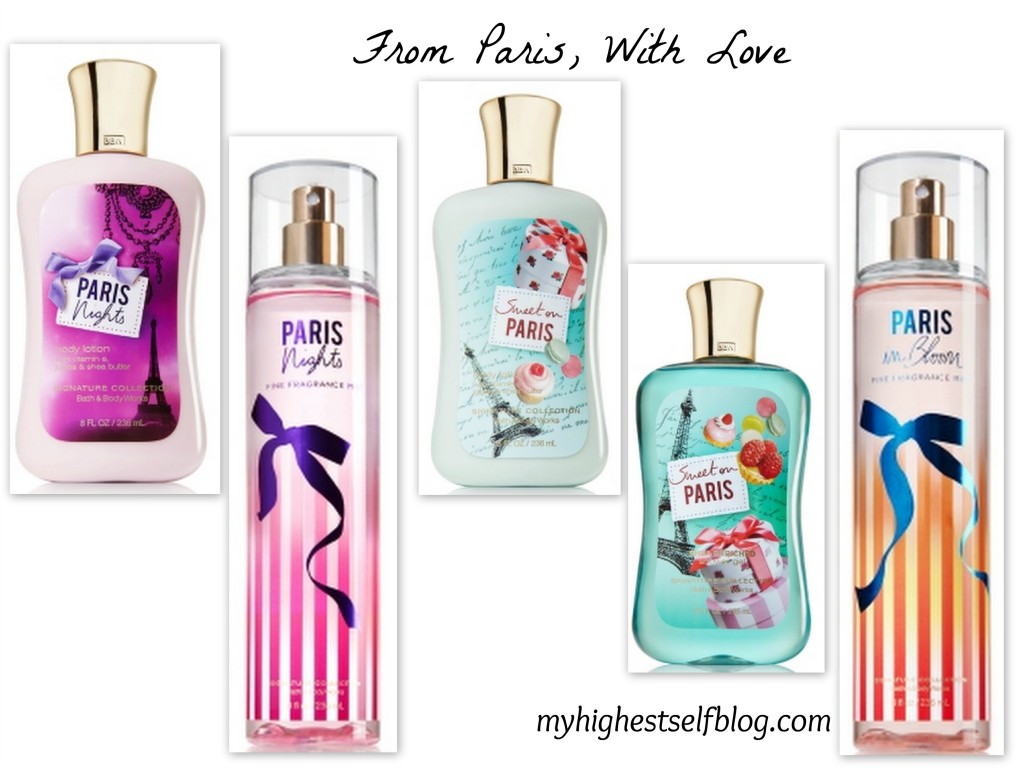 From Paris, With Love Collection from Bath & Body Works