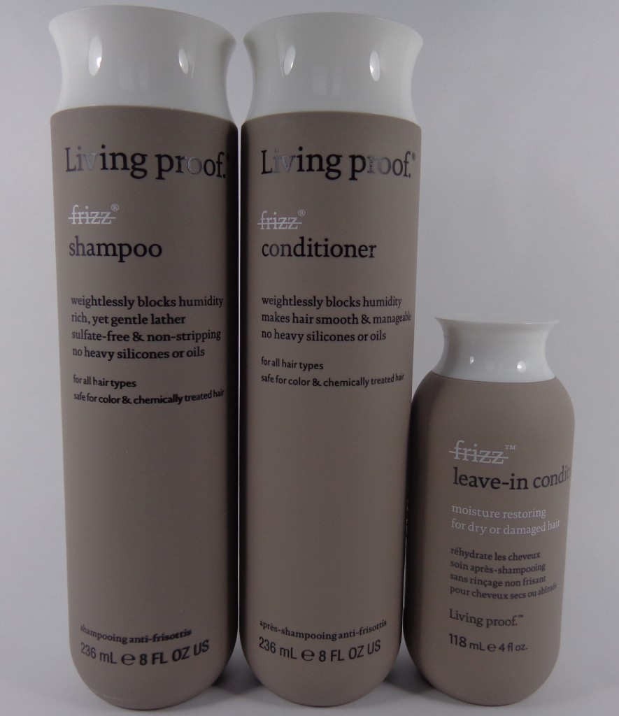 Review: Living Proof (no) frizz Shampoo, Conditioner, Leave-in Conditioner