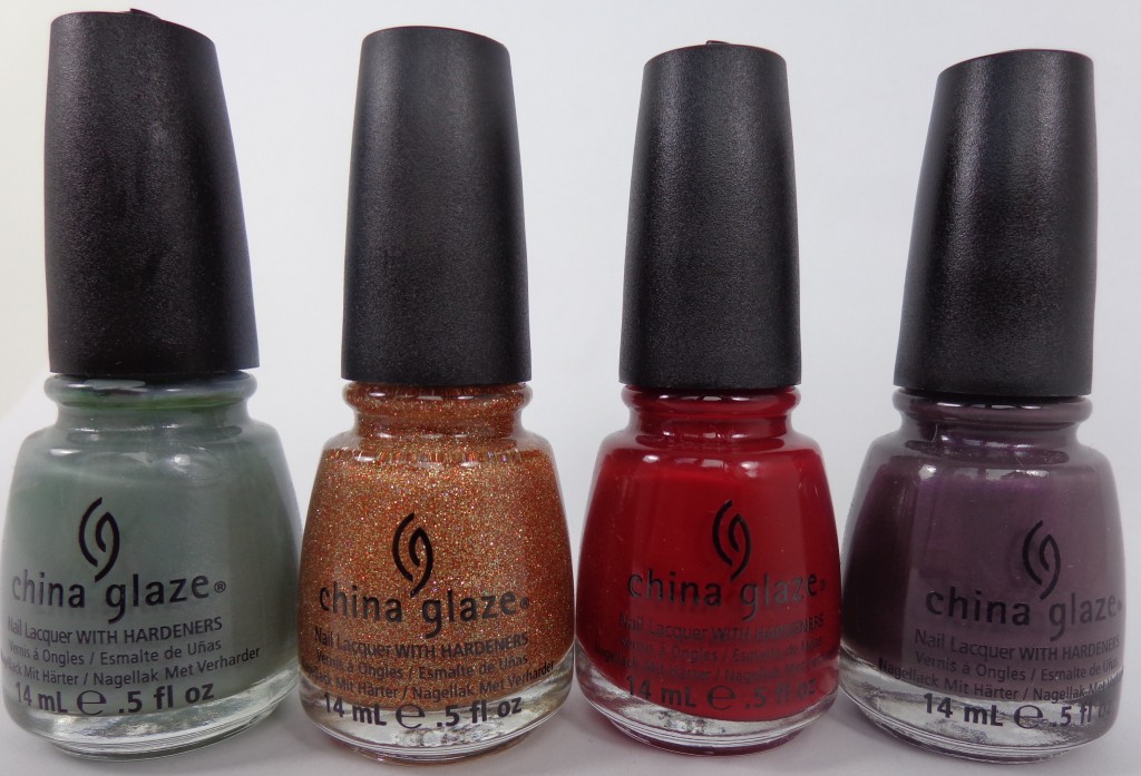 Bringing in Fall with Four Shades from the China Glaze On Safari Collection