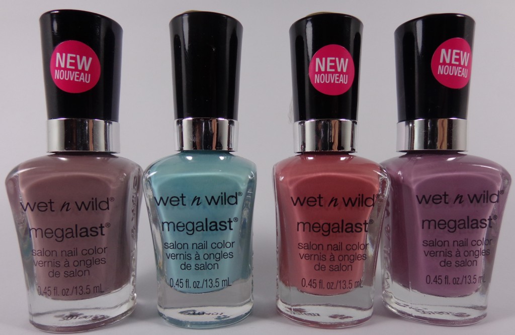 Swatch & Review:  Four Shades from Wet n Wild Megalast Salon Nail Color