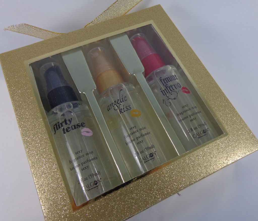 Review:  Calgon Sensual Mist Sampler Gift Set and Shimmering Moisture Mist