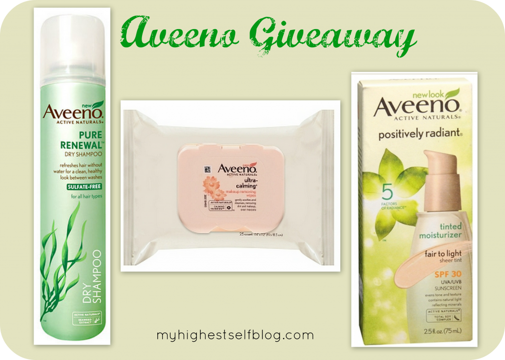 *CLOSED* Giveaway:  Aveeno “On-the-Fly Fix-Up” – Win 3 Products (3 Winners)