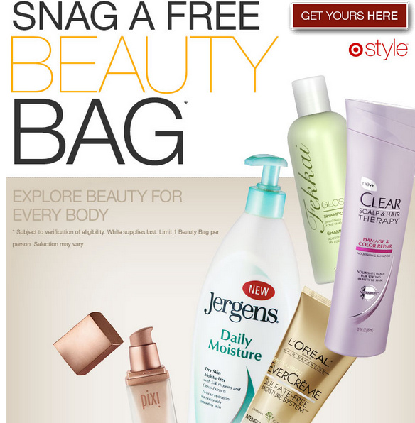 Grab Your FREE Target Beauty Bag for Fall Now!