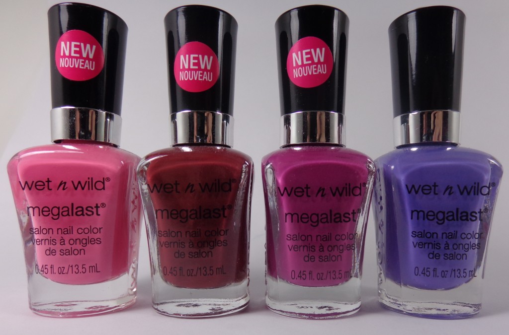 Wet n Wild Megalast Salon Nail Color Swatches