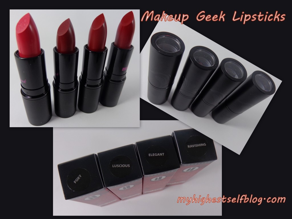 Makeup Geek Lipstick Swatches and a 50% Off Sale!