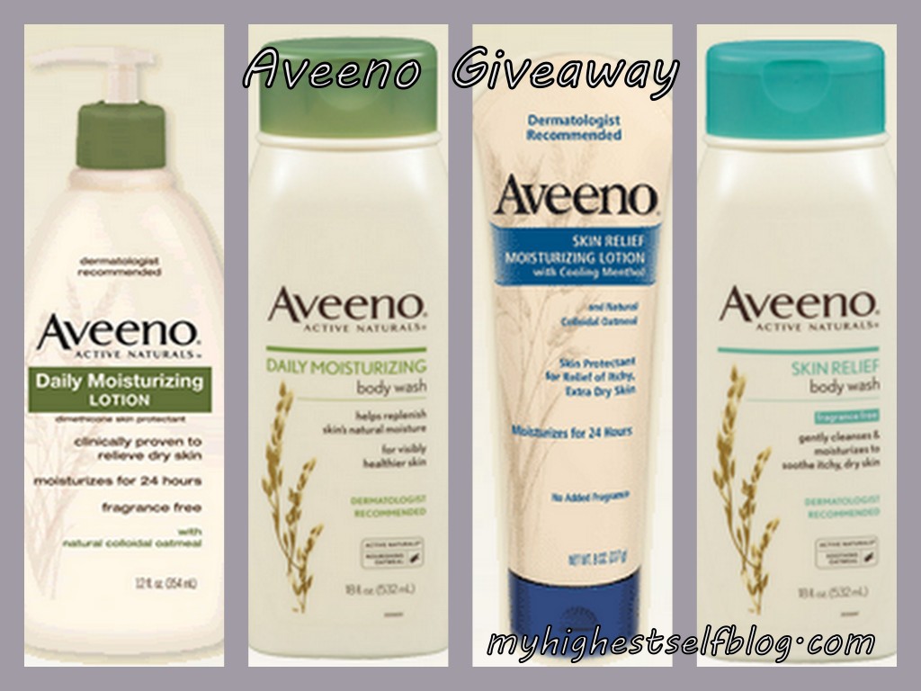 *CLOSED* Aveeno Giveaway – Win the “Aveeno Oat Bundle” (2 Winners)