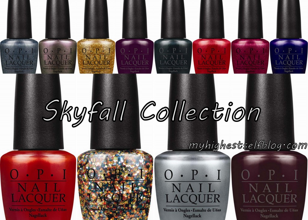 OPI Launches the Skyfall Collection for Holiday 2012