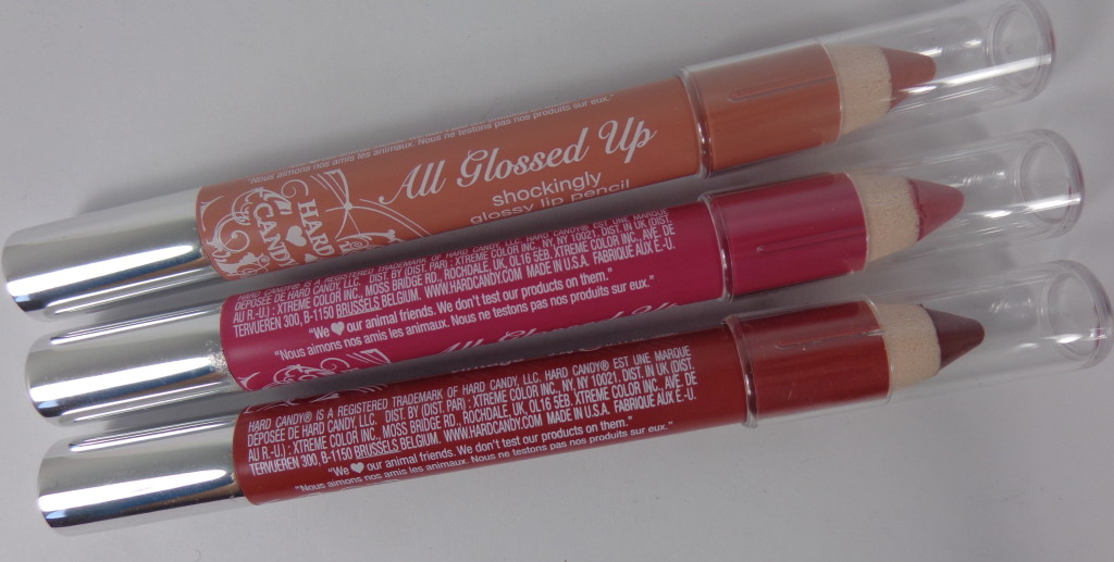 Hard Candy All Glossed Up Lip Pencils and Glossaholic Lip Gloss #HolidayGiftGuide