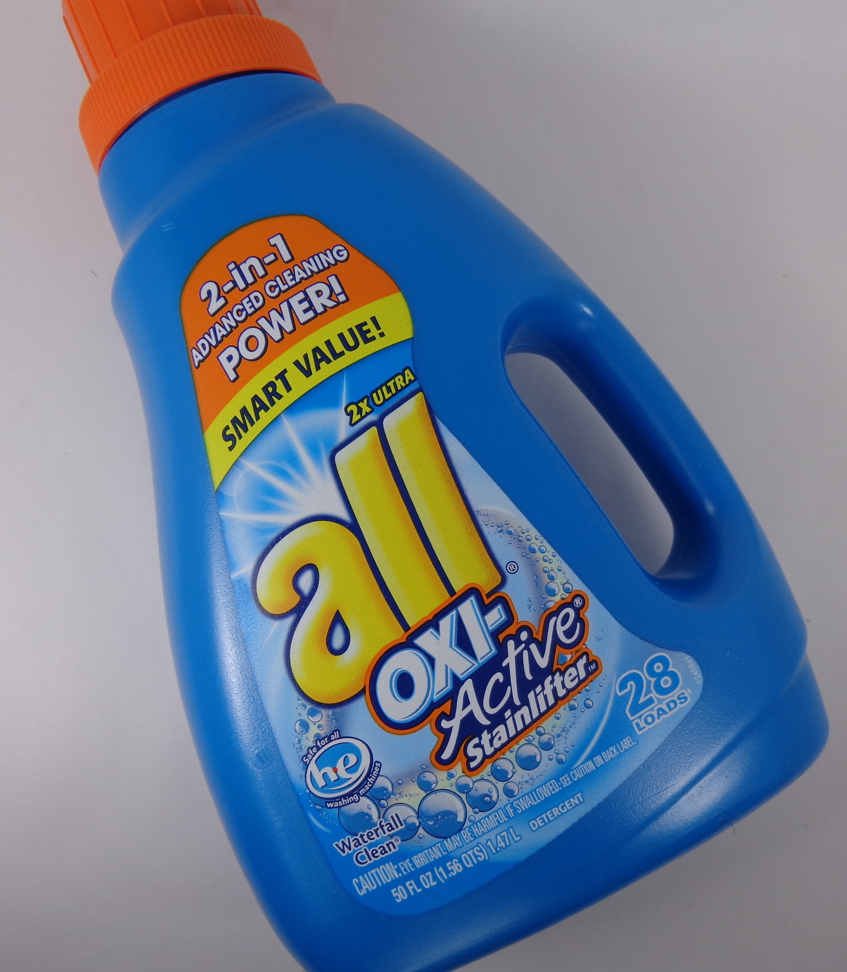 *CLOSED* Review & Giveaway: all OXI-Active Laundry Detergent (3 winners)