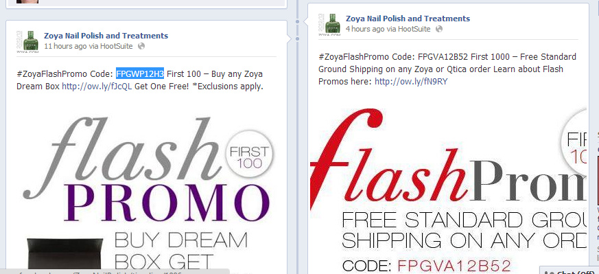 Zoya Flash Promos are Back – That Means Freebies!