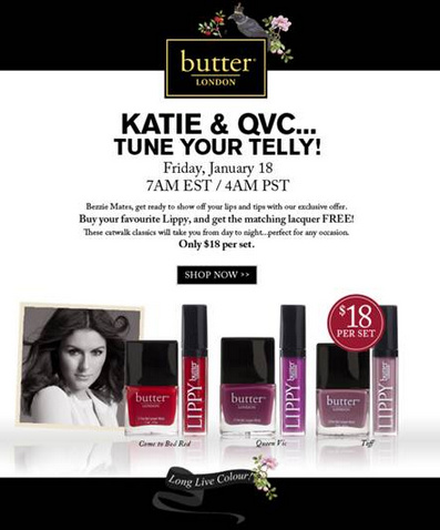 Today Only! butter LONDON Lips & Tips Nail Lacquer and Lip Gloss Duo $18