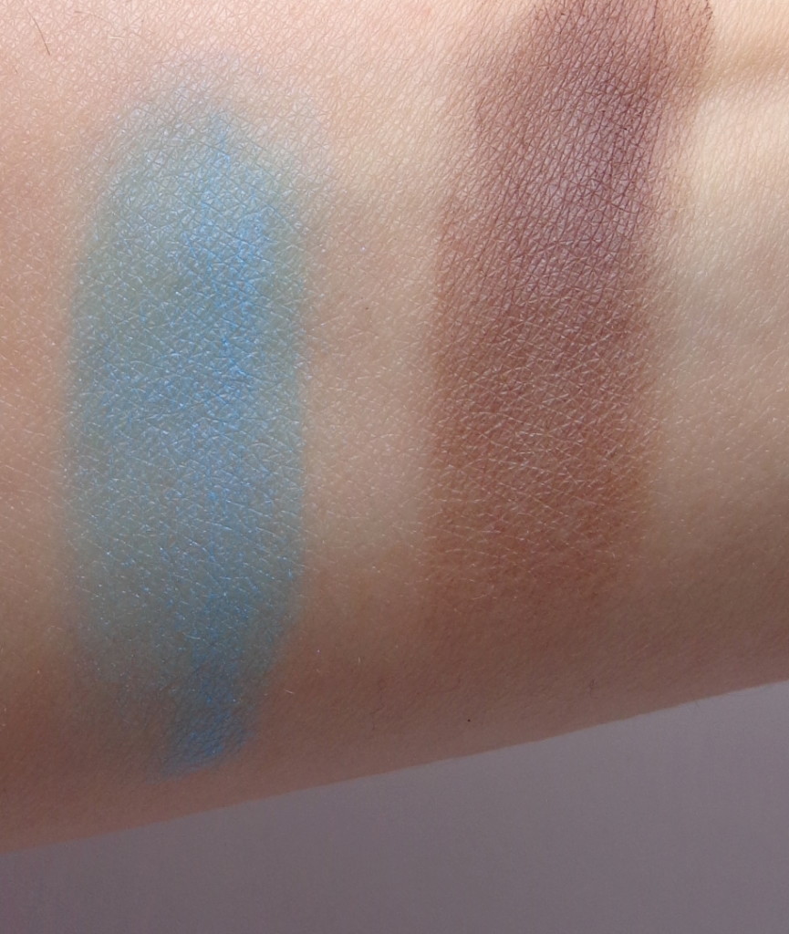 mally matte eyeshadow swatches Earth Sky
