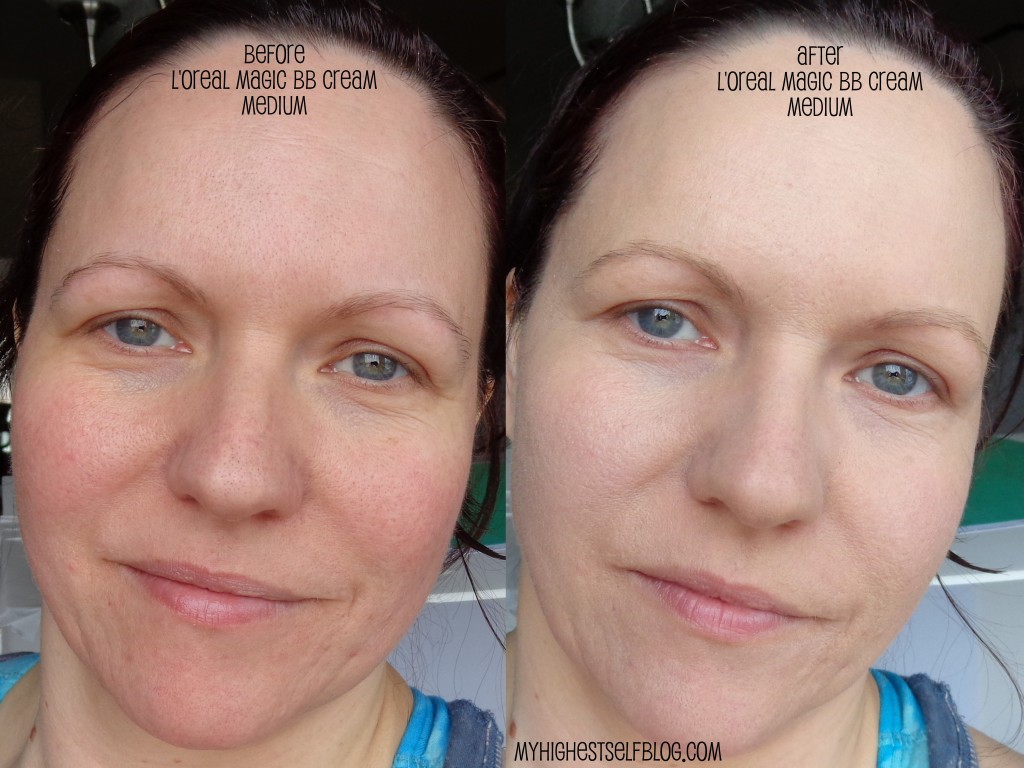 loreal magic bb cream before and after review