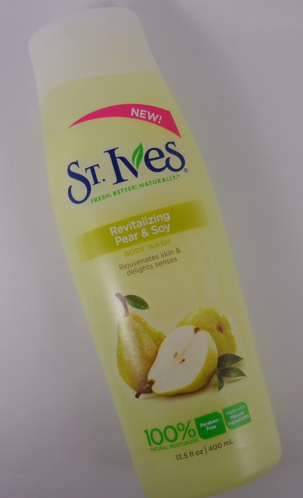 Review: St. Ives Revitalizing Pear & Soy Body Wash