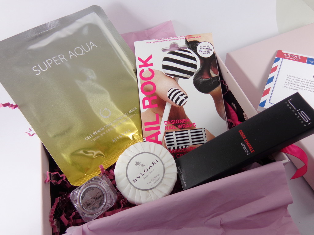 february 2013 glossybox review