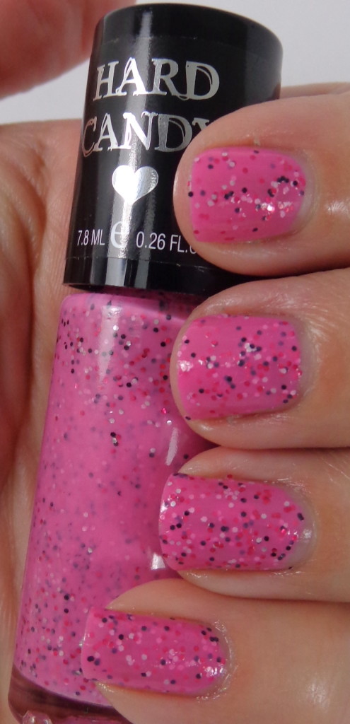 pink taffy nail swatches