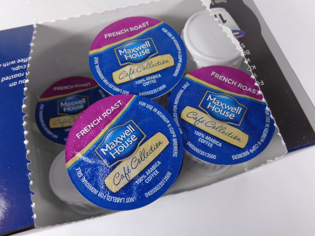 maxwell house k cups cafe collection