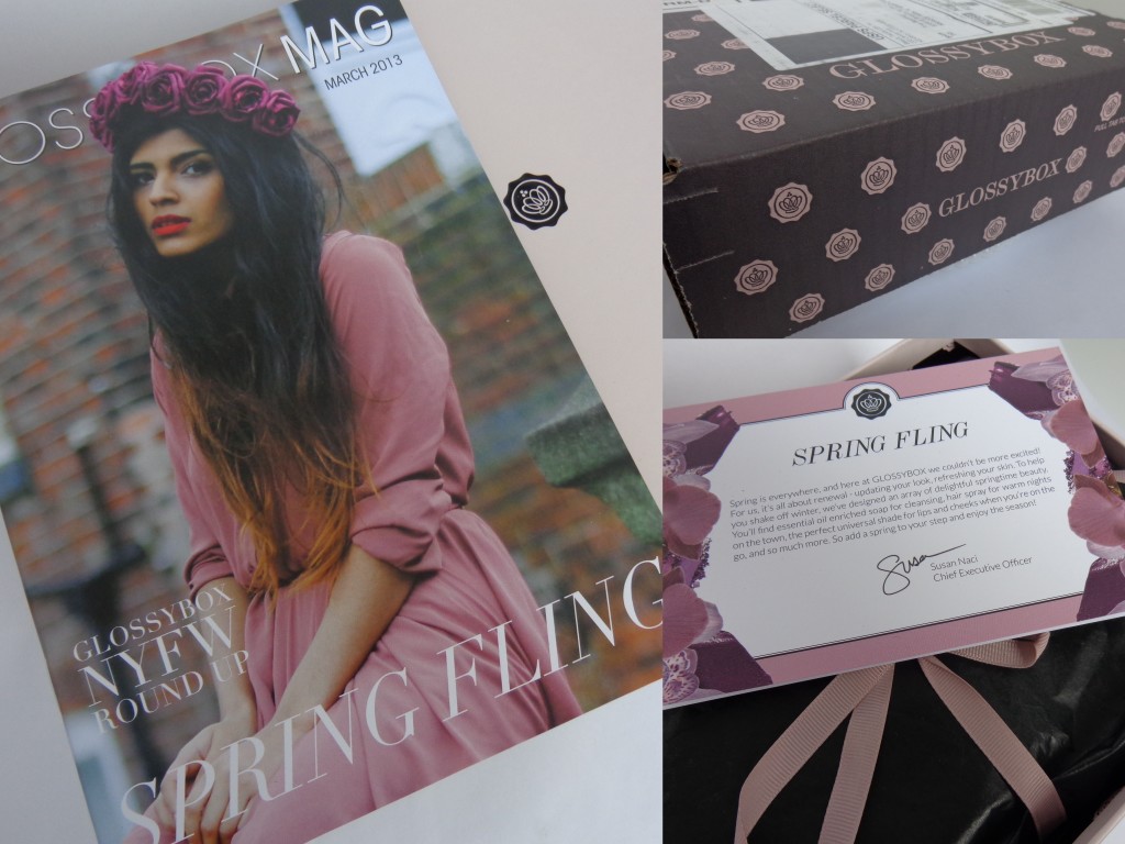Glossybox March 2013