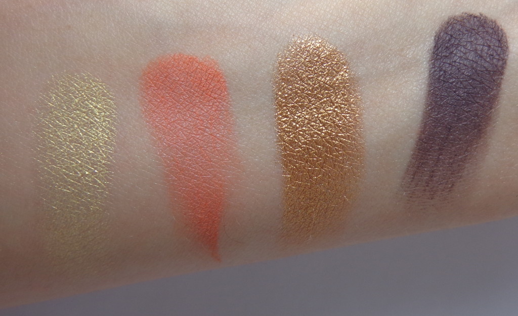 bare minerals next big thing swatches