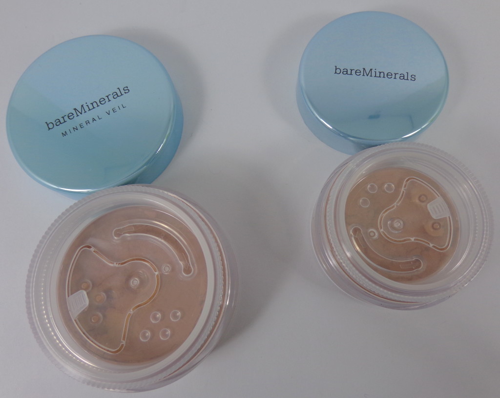 Swatch and Review: Spring 2013 bareMinerals Bronzing Mineral Veil Finishing Powder and Secret Radiance