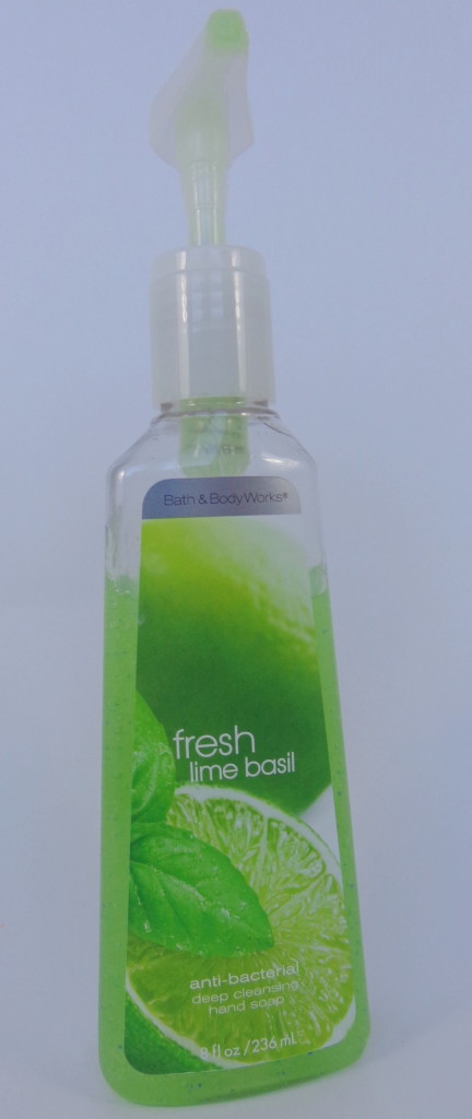 Review:  Fresh Lime Basil Anti-Bacterial Deep Cleansing Hand Soap from Bath & Body Works