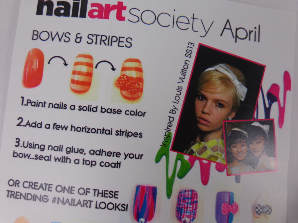 Nail Art Society for April 2013