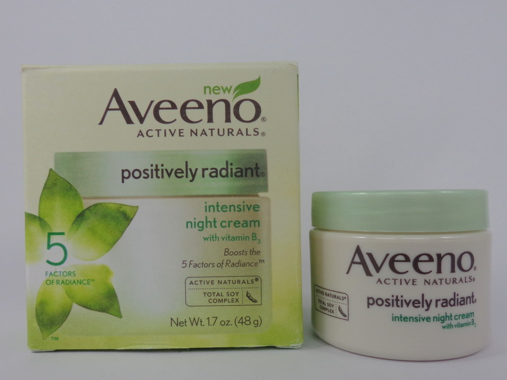 Radiant With Aveeno: Aveeno Intensive Night Cream Review