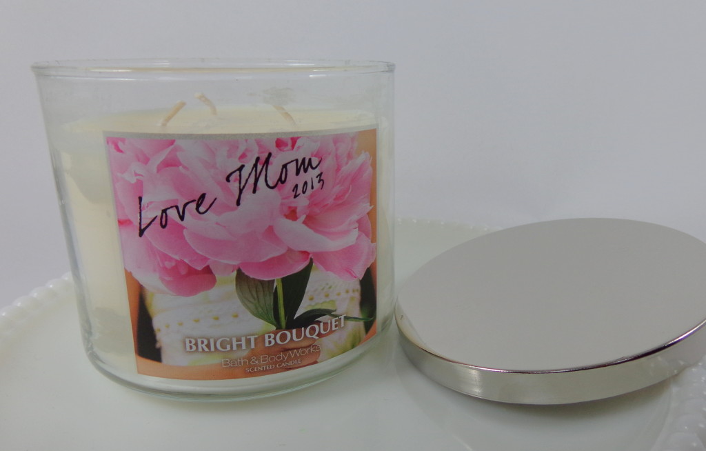 mother's day candle bright bouquet bath and body works