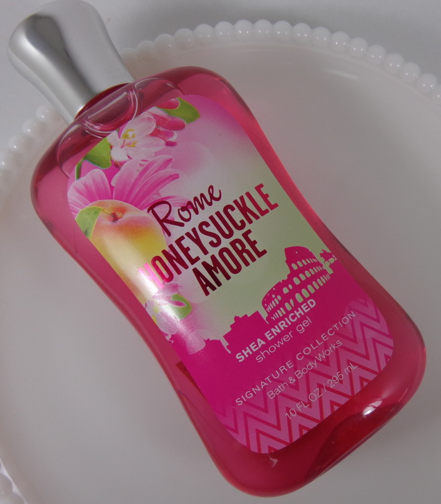 rome honeysuckle shower gel review
