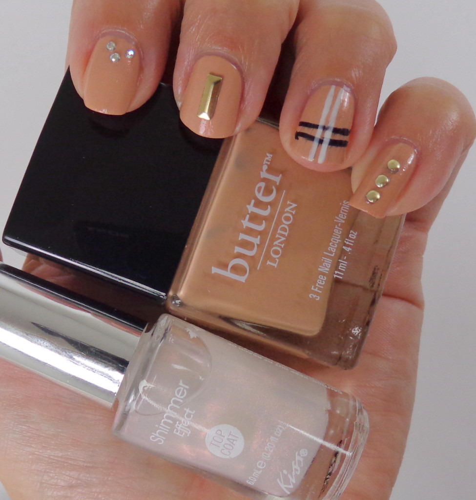Nail Art with Kiss Products and butter LONDON