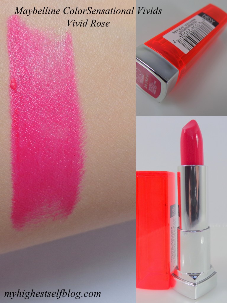 Maybelline Vivid Rose review