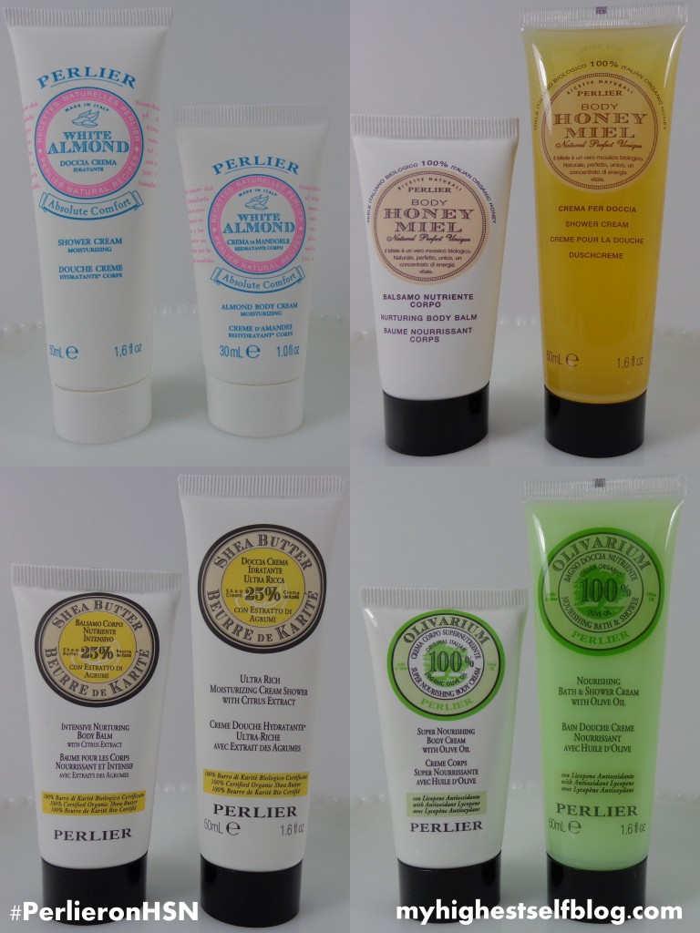 Perlier 8 Piece Mini Set from HSN, Shower Creams and Body Creams Galore!