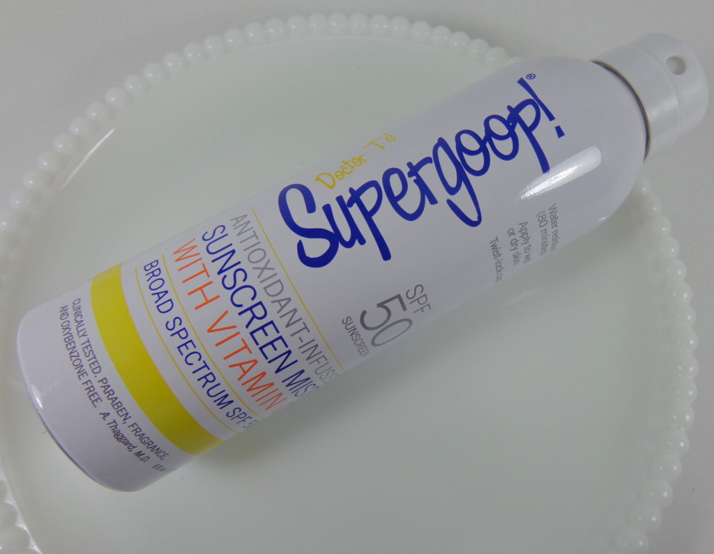 Supergoop Antioxidant Infused sunscreen review