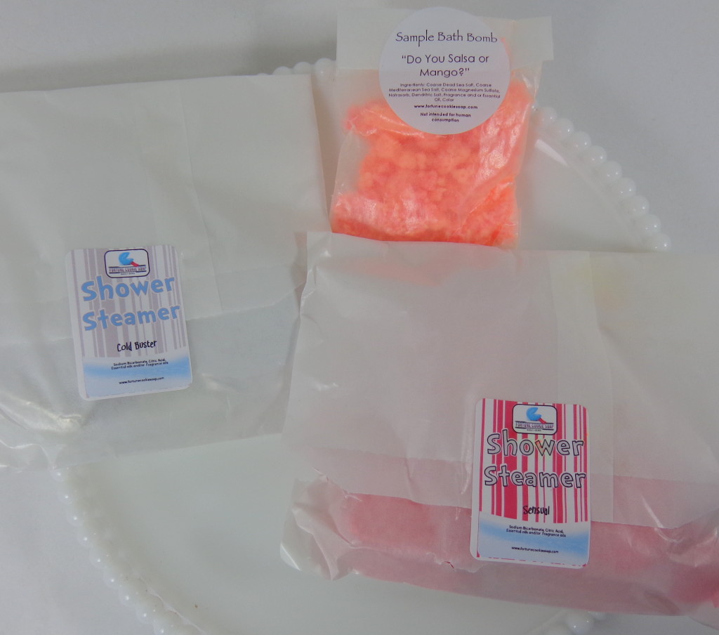 Review:  Fortune Cookie Soap Shower Steamers