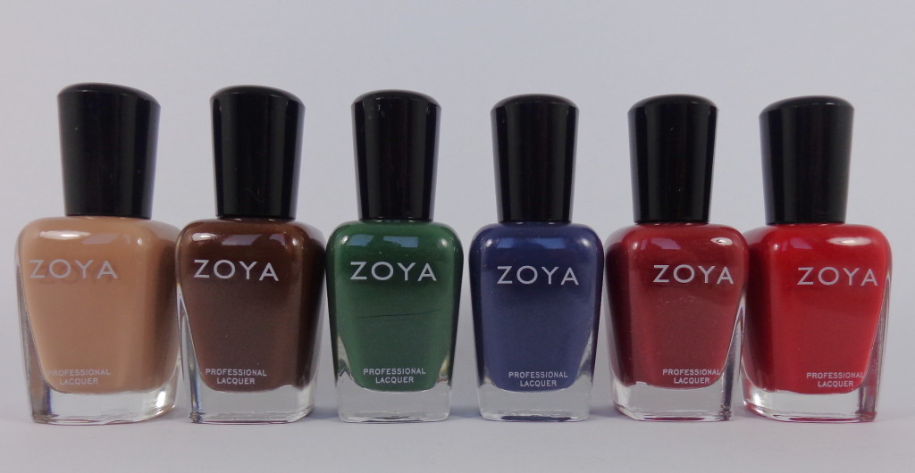 Swatch & Review:  Zoya Cashmeres Collection