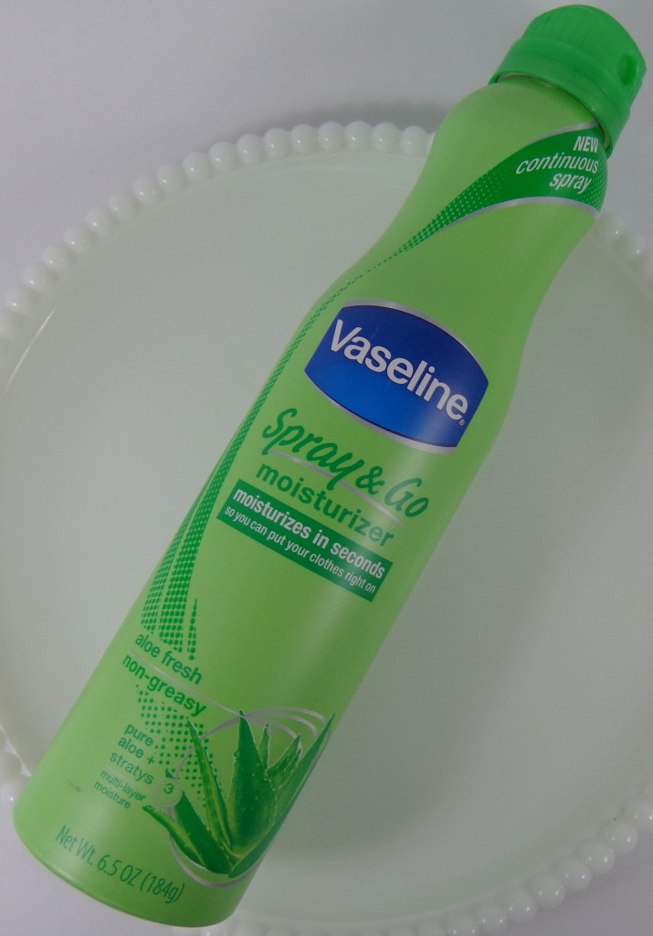 CLOSED Review & Giveaway: Vaseline Spray & Go Moisturizer