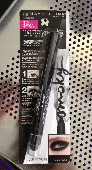 Swatch & Review: Maybelline MasterSmoky Longwearing Shadow-Pencil in Black Smoke