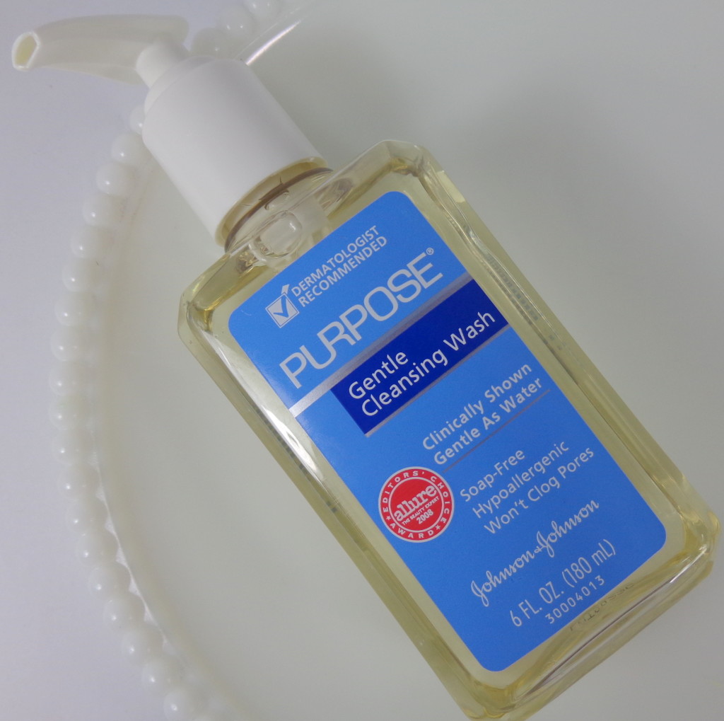 Review:  PURPOSE Gentle Cleansing Wash and Dual Treatment Moisture Lotion