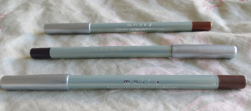 Swatch & Review: Mally Evercolor Starlight Waterproof Eyeliner Singles