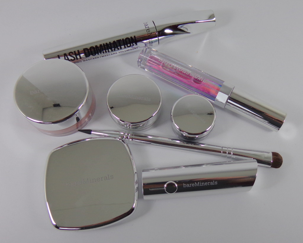Swatch, Review, FOTD: bareMinerals Crystallized Full Face Collection #HolidayGiftGuide