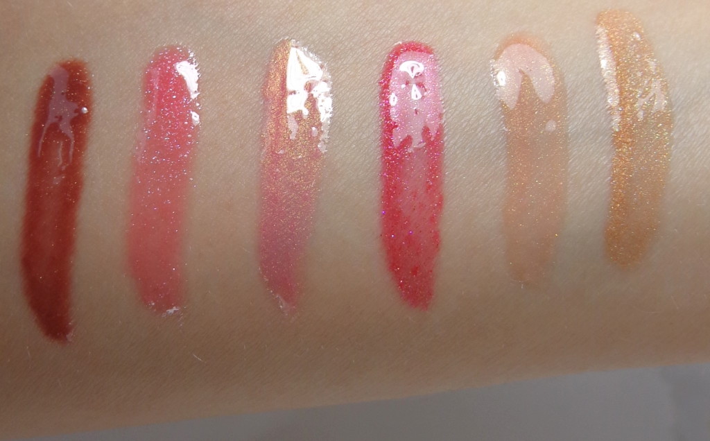 bareMinerals Hot to Trot Swatches