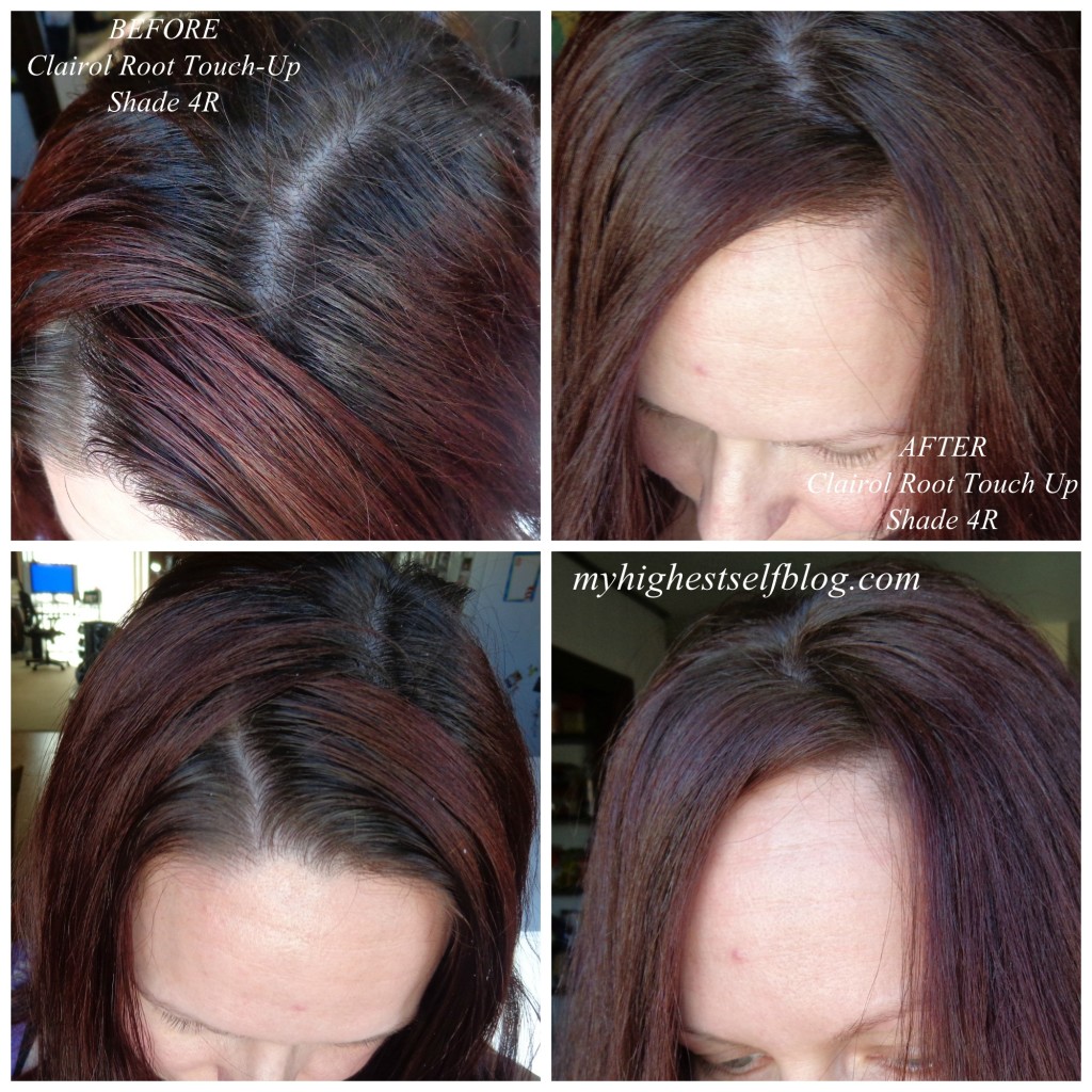 Clairol Root Touch Up before and after