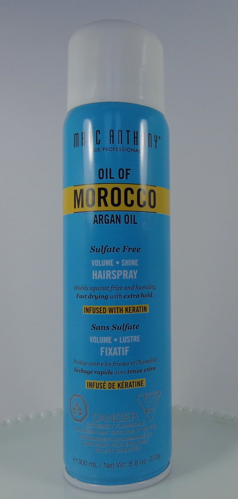 Marc Anthony Oil of Morocco Hair Spray Review